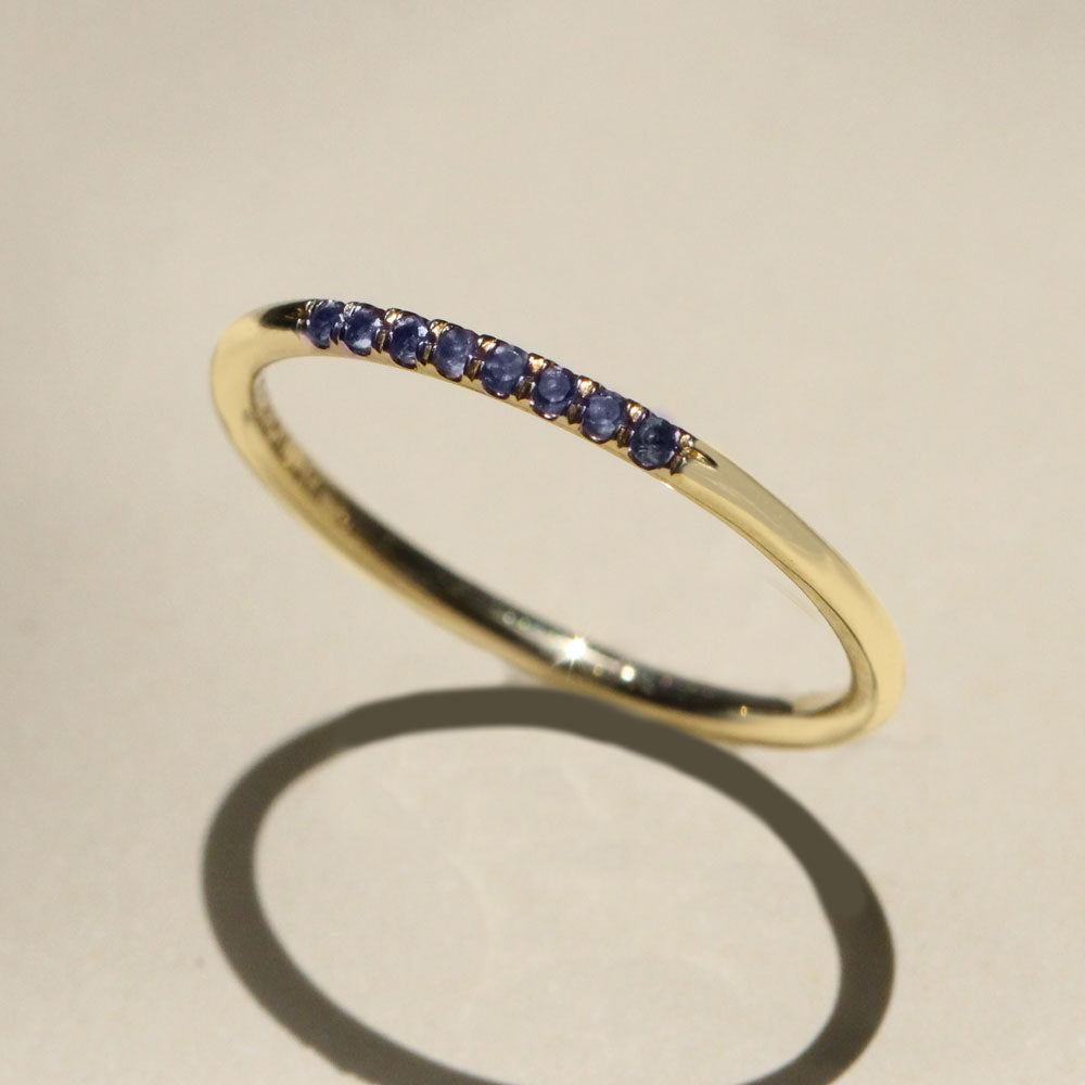 Kelly Ring with Sapphire