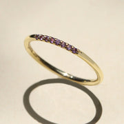 Kelly ring with Amethyst