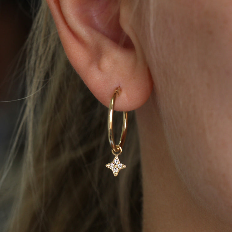 Hoop + Venus Gold Earring