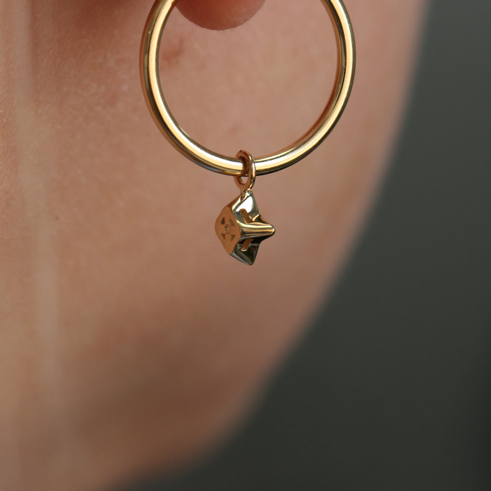 Hoop Venus Gold Earring