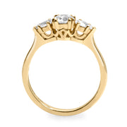 engagement ring white diamonds emma