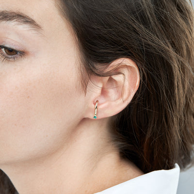 Earring 14 - Emerald