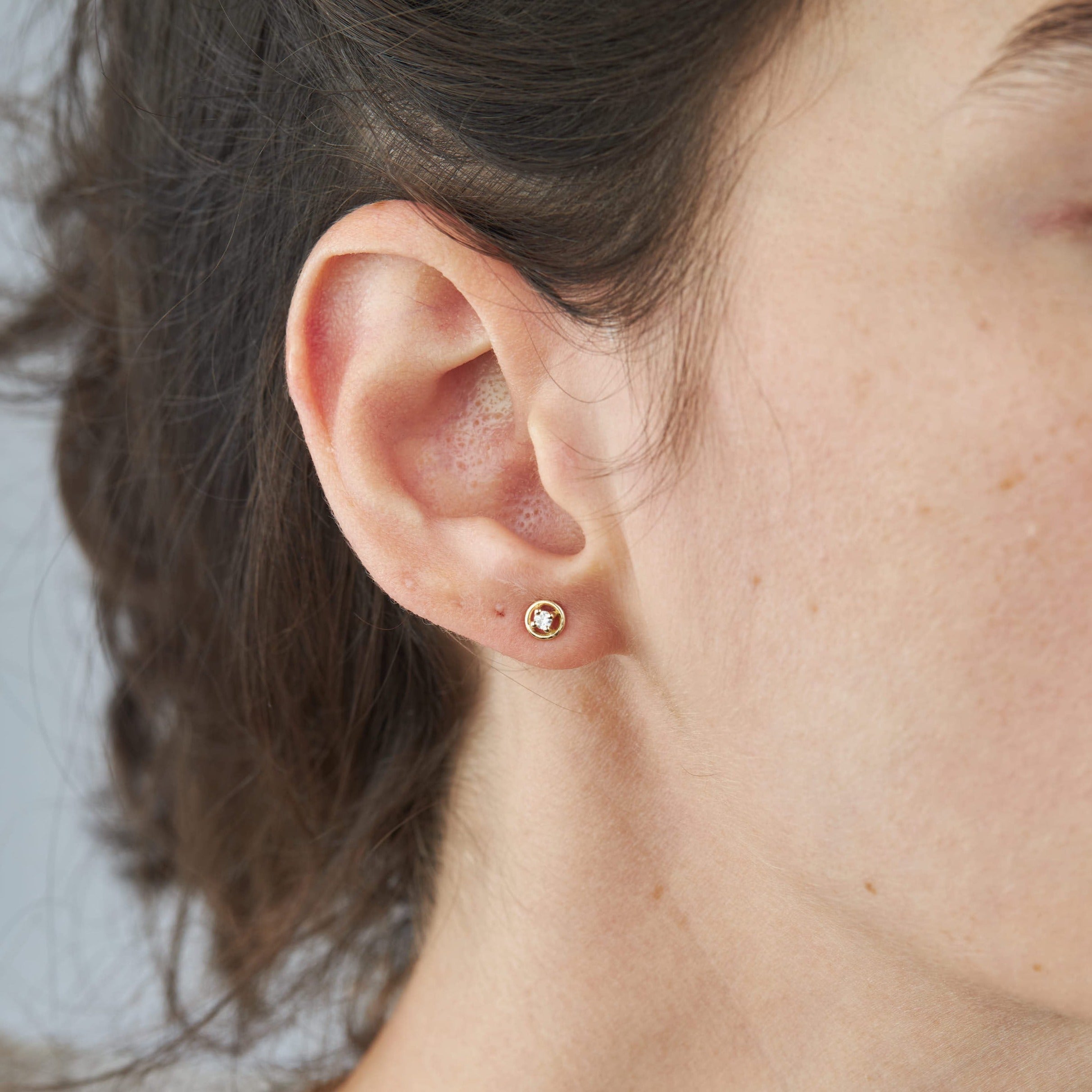 Earring 15 - White Diamond