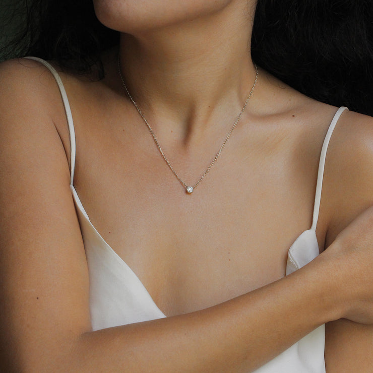 Annabelle Necklace White Diamond