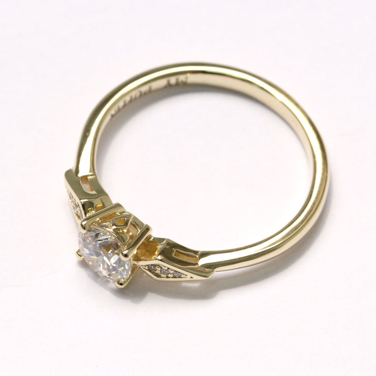 Emily Ring White Diamonds - 5mm