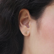 Small Crown Earring