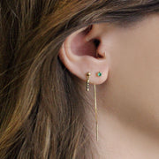 Noni Earring With Emerald
